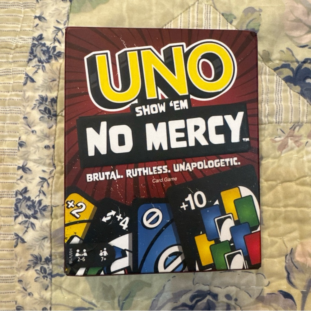 UNO Show 'Em No Mercy Card Game